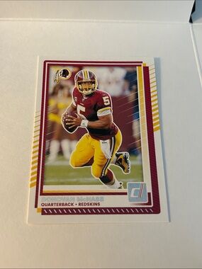 Donruss Donovan McNabb Washington Redskins Football Card - Burgundy & Gold